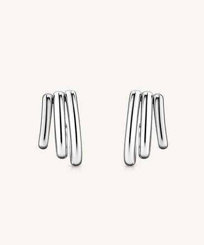 Modern Hoop Earrings
