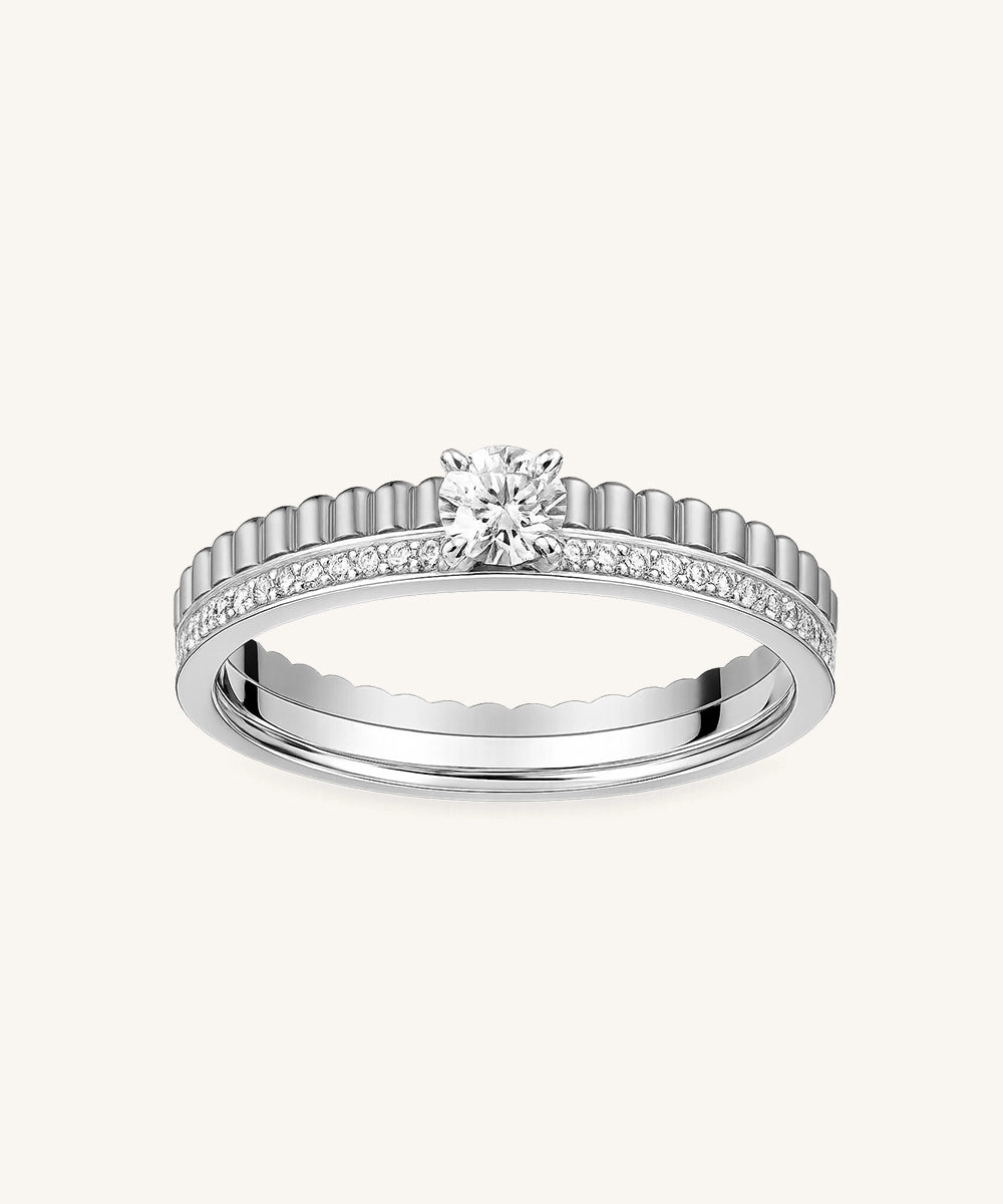 Radiant Diamond Band Ring