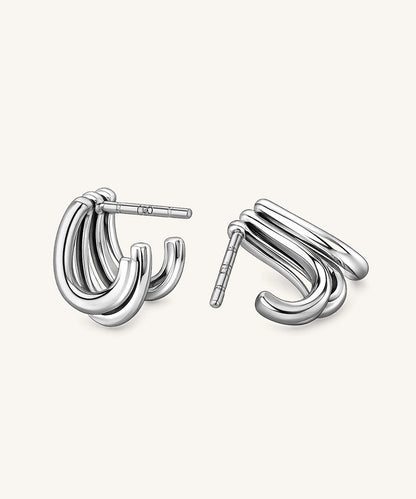 Modern Hoop Earrings