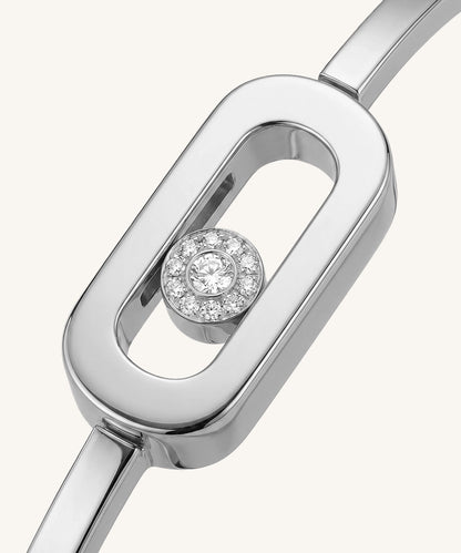 Oval Diamond Link Bracelet