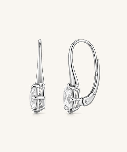 Minimalist Crystal Earrings